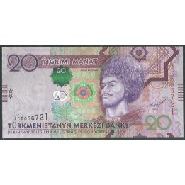 Turkmenistan 20 Manat 2012 P32