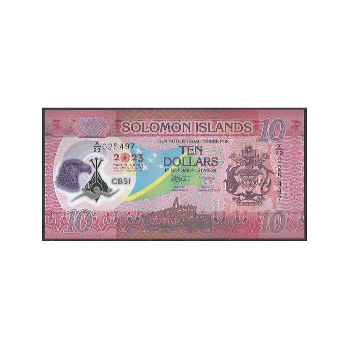 Islas Solomon 10 Dollars 2023 P39