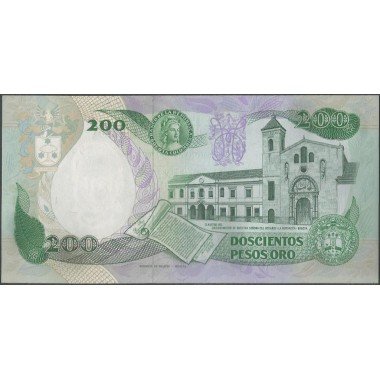 Colombia 200 Pesos 1 Nov 1985 Reposicion BGW361