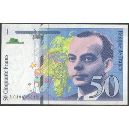 Francia 50 Francs 1999 P157Ad