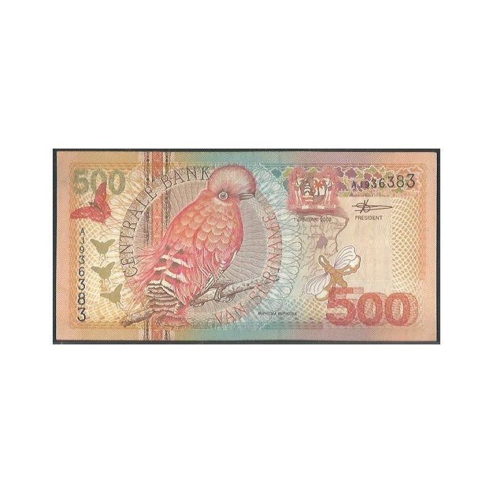 Suriname 500 Gulden 1 Ene 2000 P150