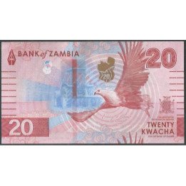 Zambia 20 Kwacha 2024 P63