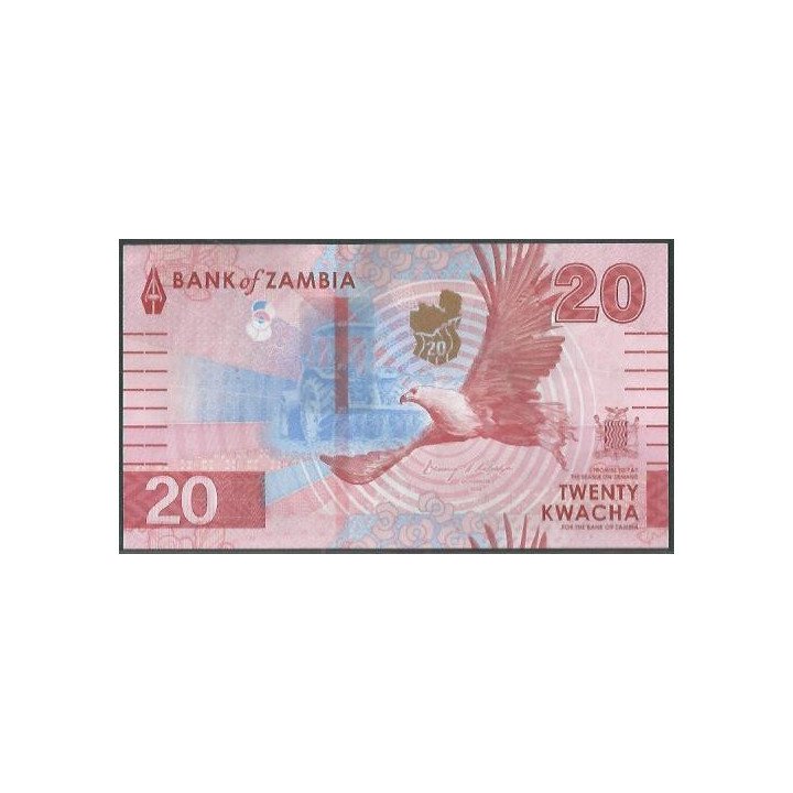 Zambia 20 Kwacha 2024 P63