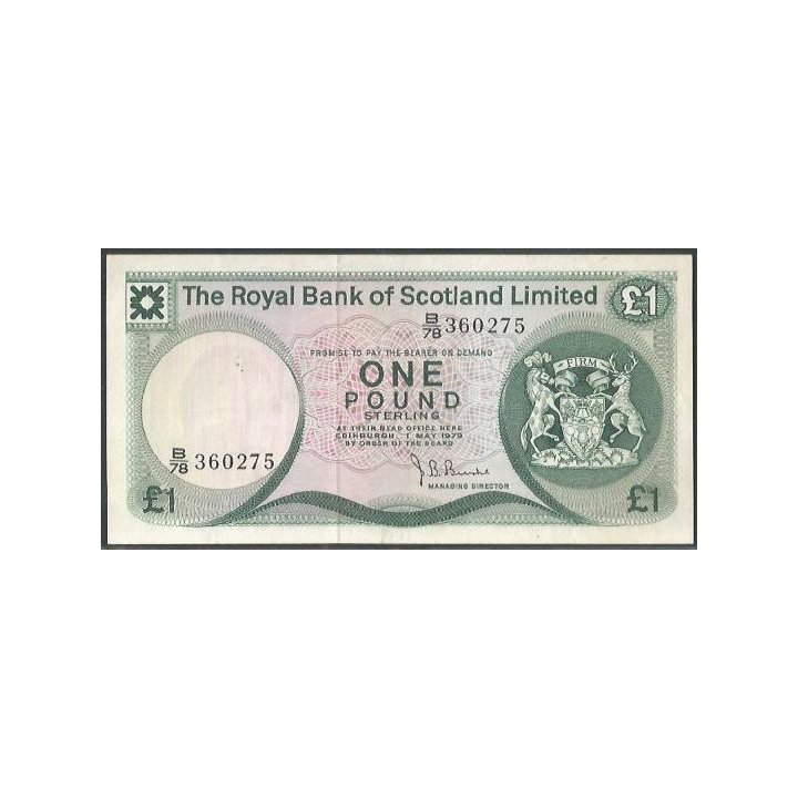 Escosia 1 Pound 1 May 1979 P336a