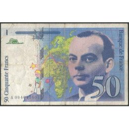 Francia 50 Francs 1992 P157a