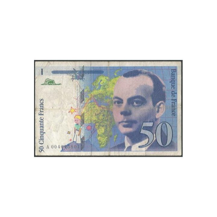 Francia 50 Francs 1992 P157a