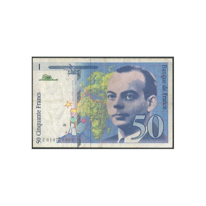 Francia 50 Francs 1993 P157b
