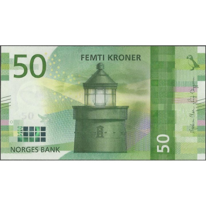 Noruega 50 Kroner 2017 P53