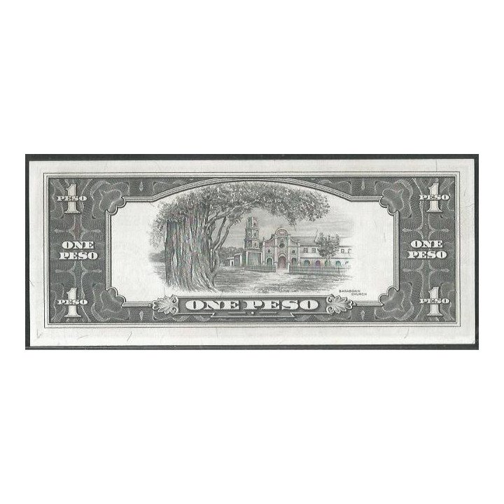 Filipinas 1 Piso ND1949-69 P133h reverso