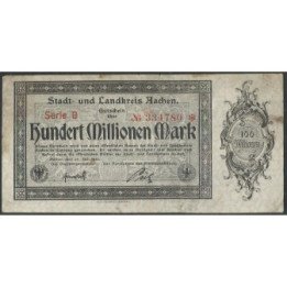 Alemania - Aachen 1.000.000 Mark 20 Jul 1923