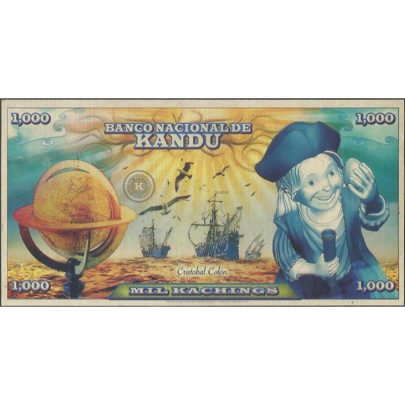 Billete de 1.000 Kachings Kandu