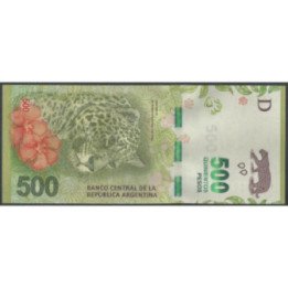 Argentina 500 Pesos ND2016 Serie O P365