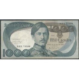 Portugal 1.000 Escudos 28 May 1968 P175a