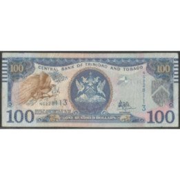 Trinidad y Tobago 100 Dollars 2006 Firma A. Hillarie P51c