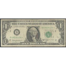 Estados Unidos 1 Dollar 1963B B Estrella P443