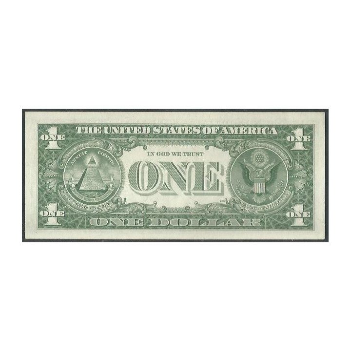 Estados Unidos 1 Dollar 1963A C Estrella P443b reverso