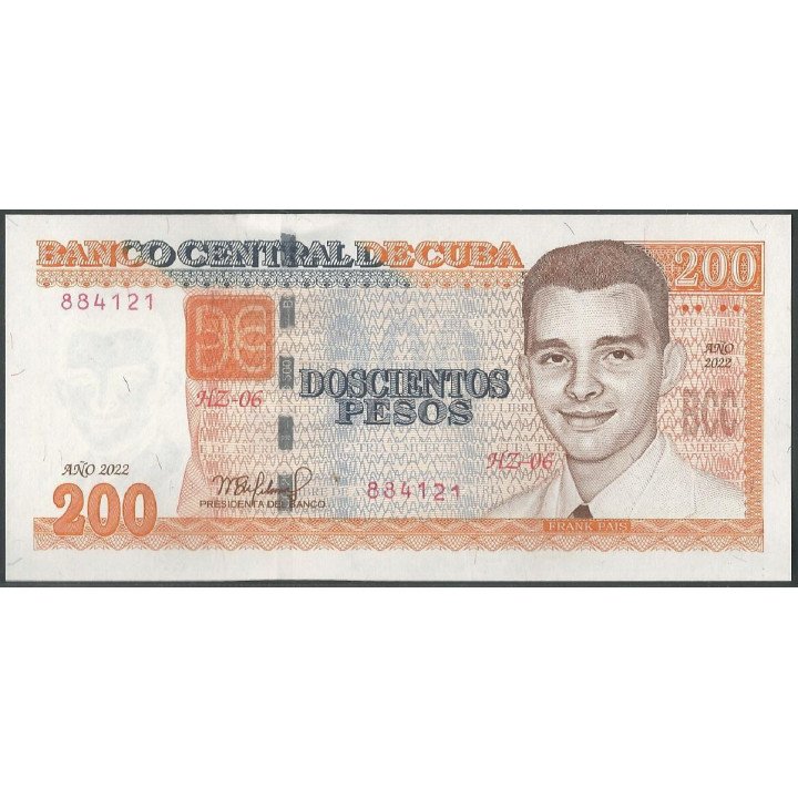 Cuba 200 Pesos 2022 P130