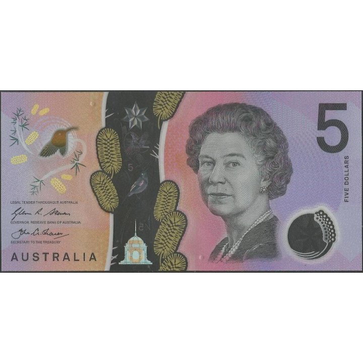 Australia 5 Dollars 2016 P62a