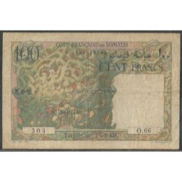 Costa Somali Francesa 100 Francs ND1952 P26