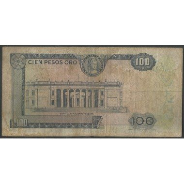 Billete de 100 Pesos 1 May 1970 BGW300