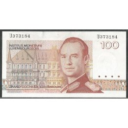 Luxemburgo 100 Francs 14 Ago 1980 P57a