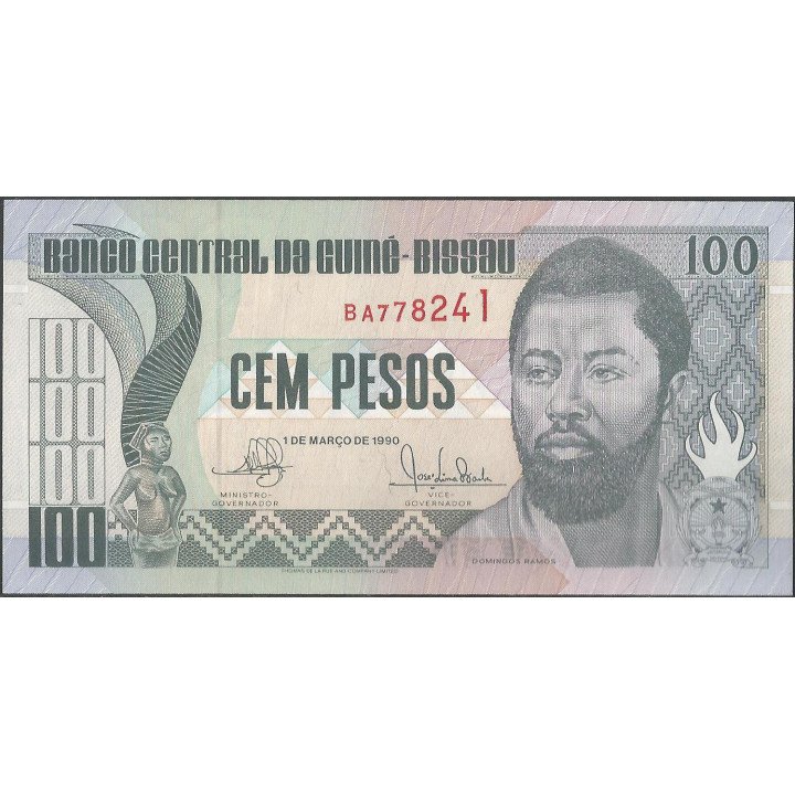 Guinea Bisseau 100 Pesos 1 Mar 1990 P11