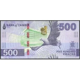 Zambia 500 Kwacha 2024 P67
