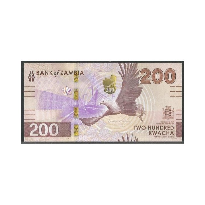 Zambia 200 Kwacha 2024 P66