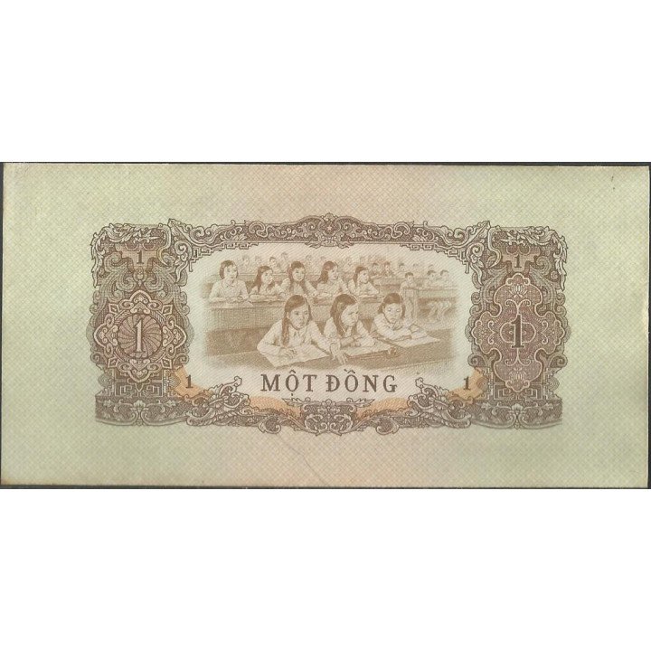Vietnam Sur 1 Dong ND1963 PR4 reverso
