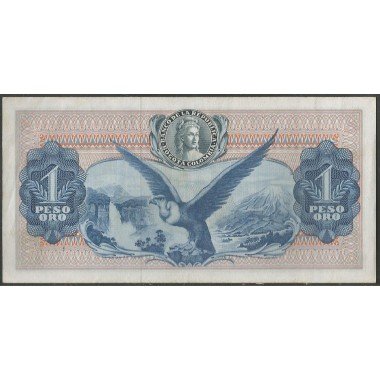 Billete de 1 Peso 12 oct 1964 BGW055