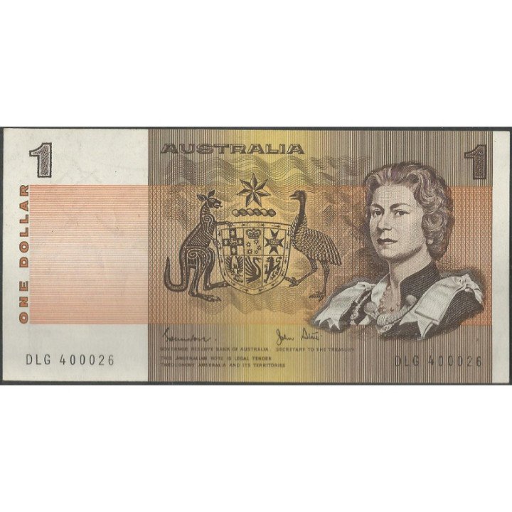 Australia 1 Dollar ND1983 P42d