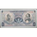 Billete de 1 Peso 2 ene 1969 BGW065