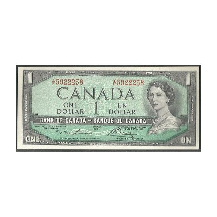 Canada 1 Dollar 1954 (1973-74) P75d