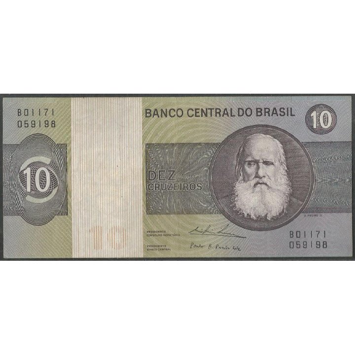 Brasil 10 Cruzeiros ND1979 P193c