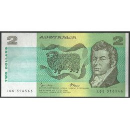 Australia 2 Dollars ND1985 P43e