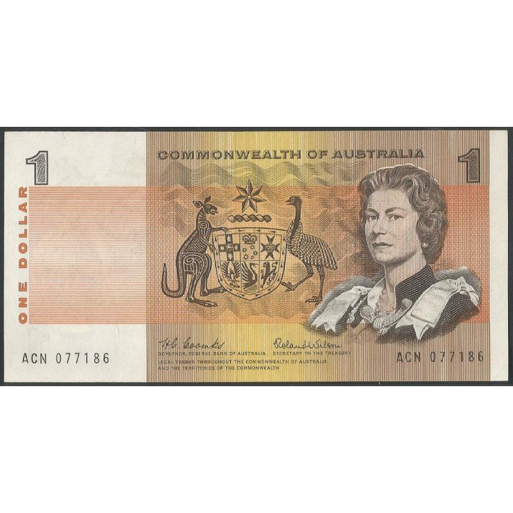 Australia 1 Dollar ND1966 P37a