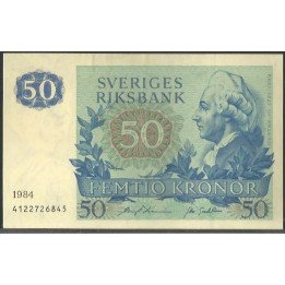 Suecia 50 Kronor 1984 P53d