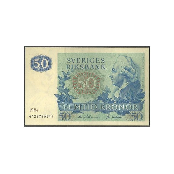 Suecia 50 Kronor 1984 P53d