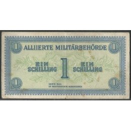 Austria - Ocupacion Aliada WWII 1 Shilling 1944 P103b