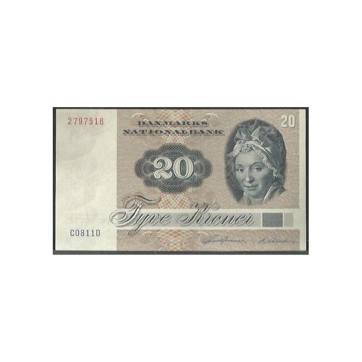 Dinamarca 20 Kroner 1981 P49c