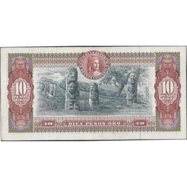 Billete de 10 Pesos 20 Jul 1965 BGW182