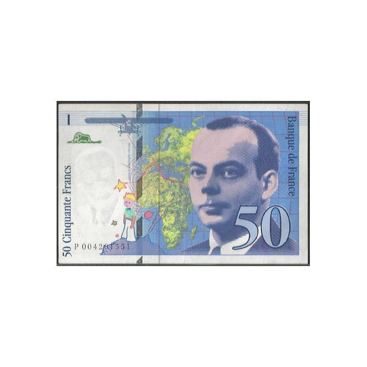 Francia 50 Francs 1992 P157a