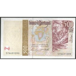 Portugal 500 Escudos 11 Sep 1997 P187b