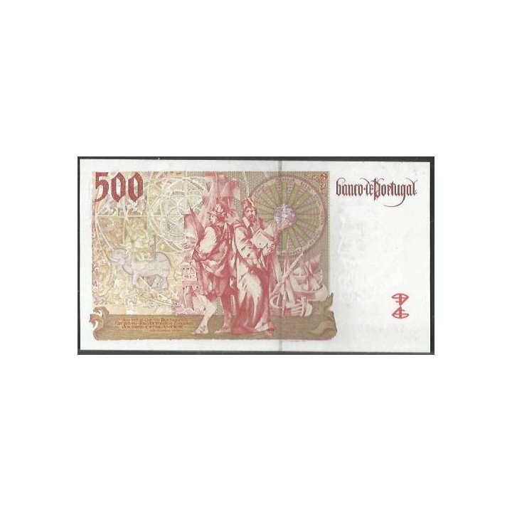 Portugal 500 Escudos 11 Sep 1997 P187b reverso