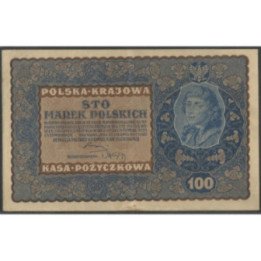Polonia 100 Marek 23 Ago 1919 P27