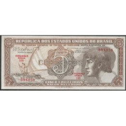 Brasil 5 Cruzeiros ND1961-2 P166b