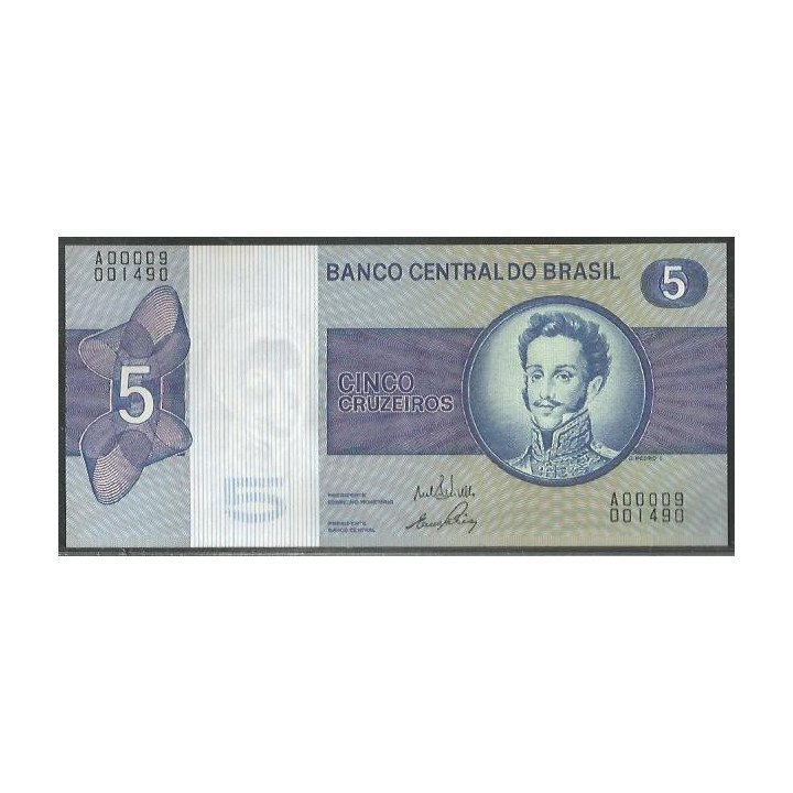 Brasil 5 Cruzeiros ND1970-1 A P192a