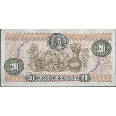 Billete de 20 Pesos 1 Ene 1981 BGW240