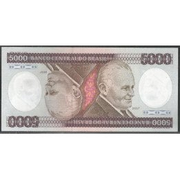 Brasil 5.000 Cruzeiros ND1981 P202a