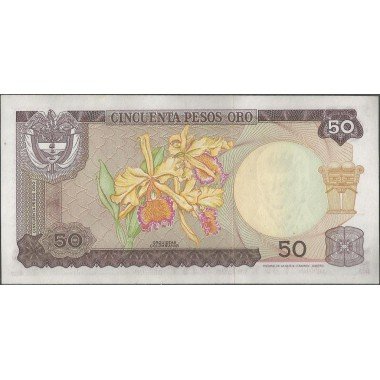 Billete de 50 Pesos 12 Oct 1970 BGW263